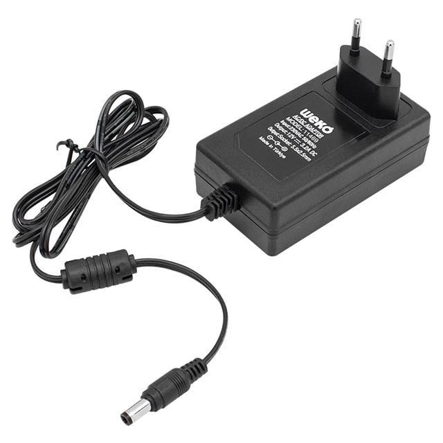 Weko 12 Volt 3.2 Amper 38 Watt Plastik Kasa Priz Tipi Adaptör (5.5X2.5 Uçlu)