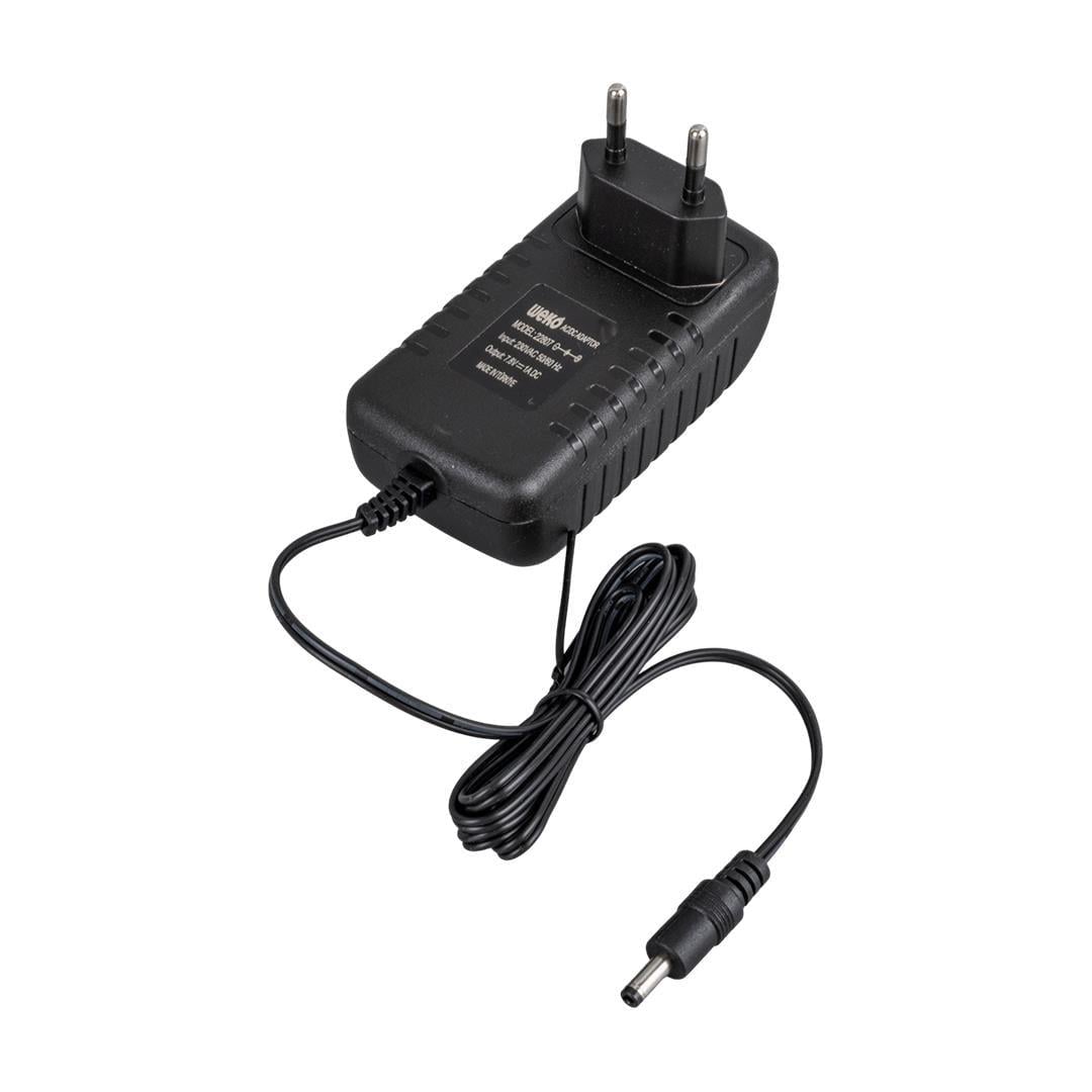 Weko 7.8 Volt - 1 Amper 4.0*1.7 Uçlu Gösterge Ledli Yerli Üretim Akü Şarj Adaptörü