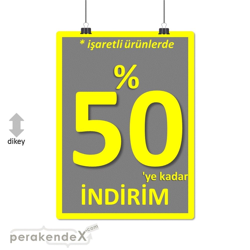 yüzde 50 ye varan indirim SERT PLASTİK POSTER -dikdörtgen,tek yön baskı