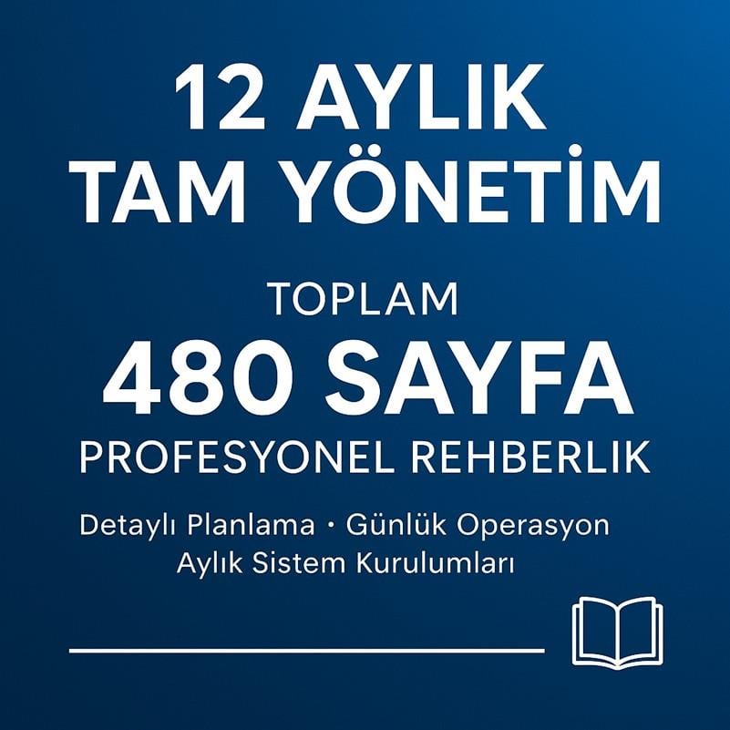 10 adet E-TİCARET YÖNETİM AJANDASI 2026 --xx -Standart Boy - 12 AYLIK//MAĞAZA YÖNETİM AJANDASI