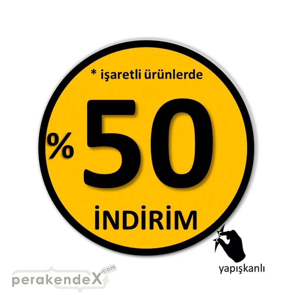 yüzde 50 ye varan indirim CAMA YAPIŞAN FOLYO -oval,tek yön baskı