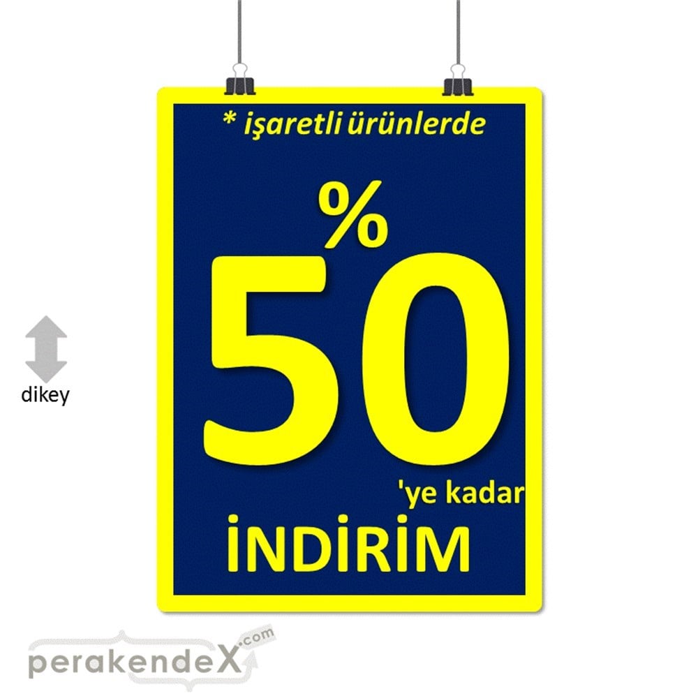 yüzde 50 ye varan indirim SERT PLASTİK POSTER -dikdörtgen,tek yön baskı