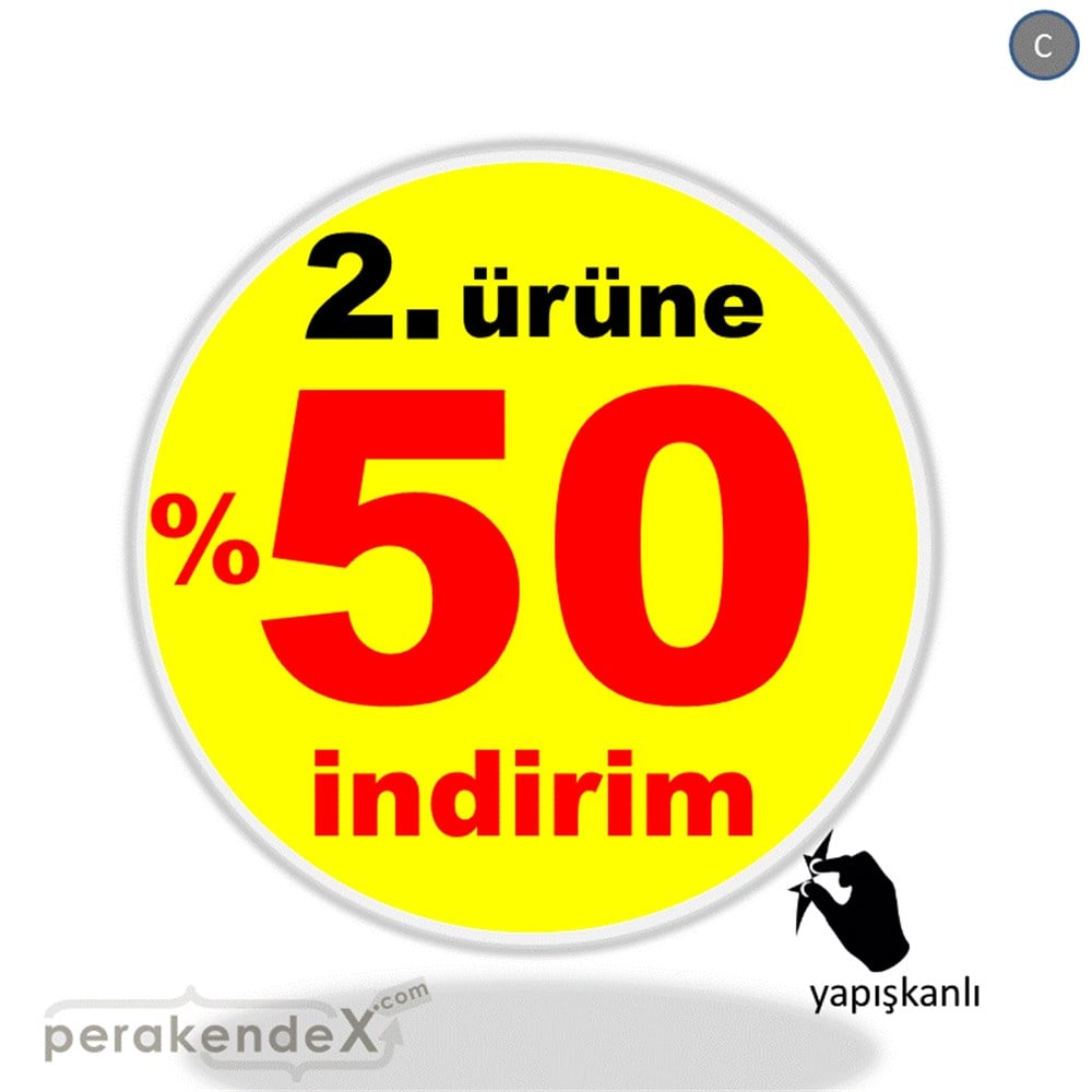 2. ürüne yüzde 50 indirim CAMA YAPIŞAN FOLYO -oval,tek yön baskı