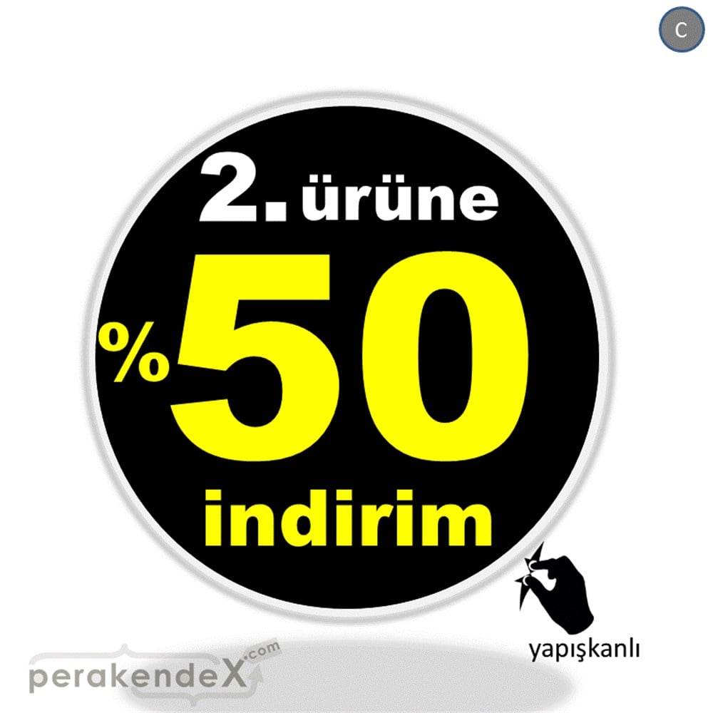2. ürüne yüzde 50 indirim CAMA YAPIŞAN FOLYO -oval,tek yön baskı