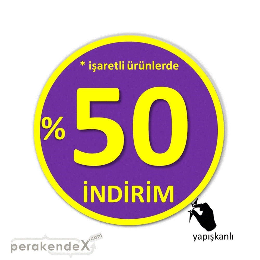 yüzde 50 ye varan indirim CAMA YAPIŞAN FOLYO -oval,tek yön baskı