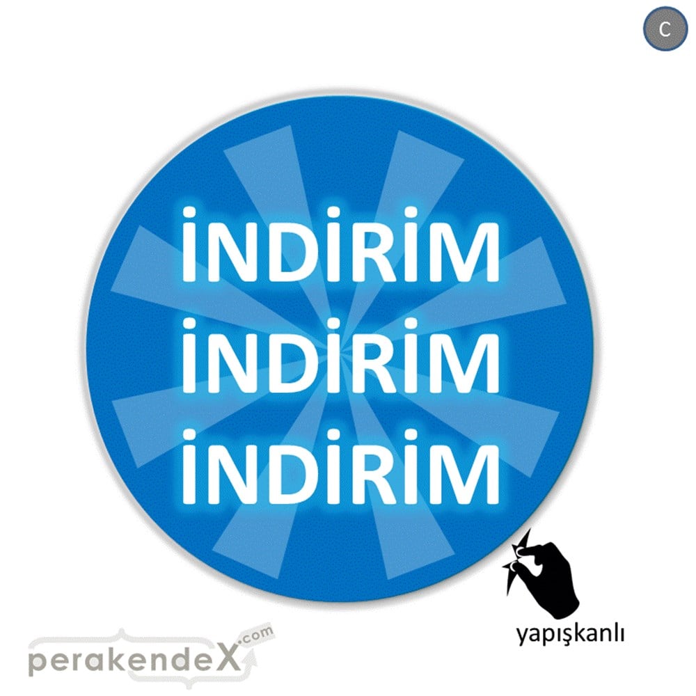 3X indirim CAMA YAPIŞAN FOLYO -oval,tek yön baskı