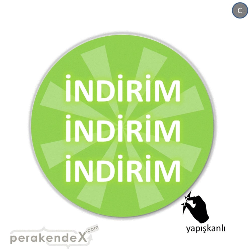3X indirim CAMA YAPIŞAN FOLYO -oval,tek yön baskı