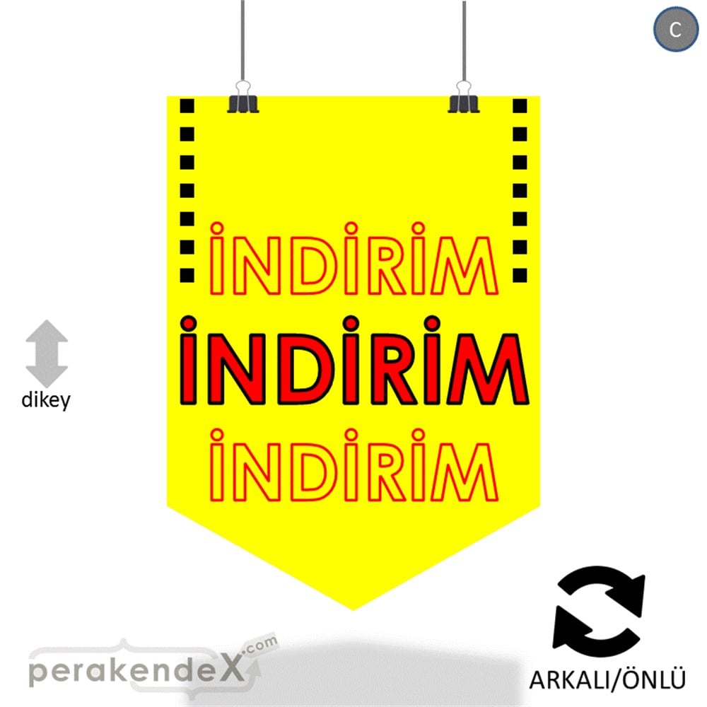 3X indirim- SERT PLASTİK POSTER -dikdörtgen,çift yön baskı