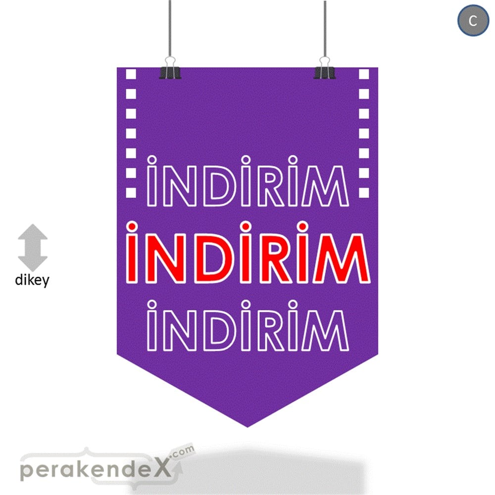 3X indirim- SERT PLASTİK POSTER -dikdörtgen,tek yön baskı