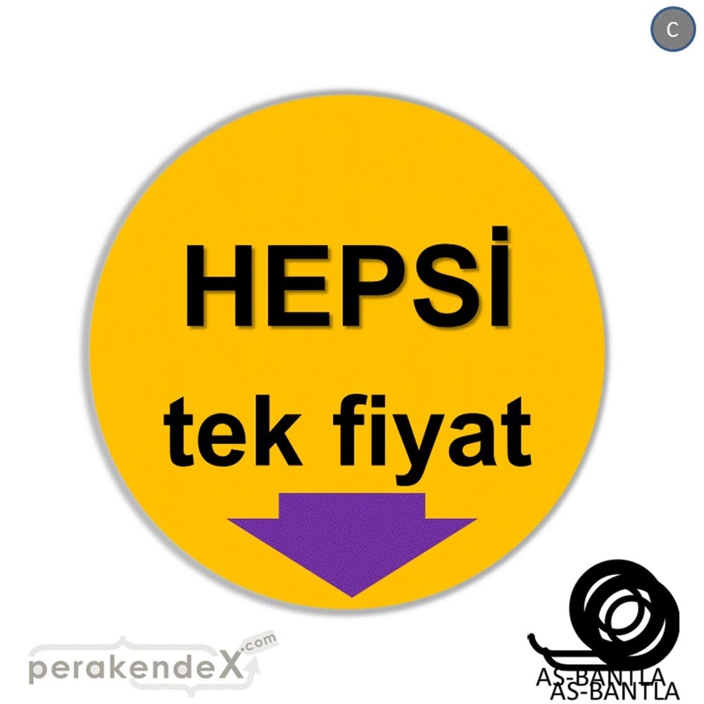 hepsi tek fiyat SERT PLASTİK POSTER -oval,tek yön baskı
