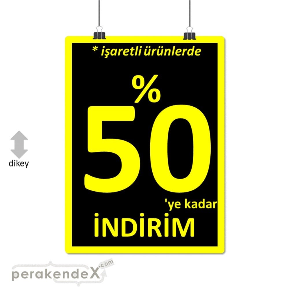 yüzde 50 ye varan indirim SERT PLASTİK POSTER -dikdörtgen,tek yön baskı