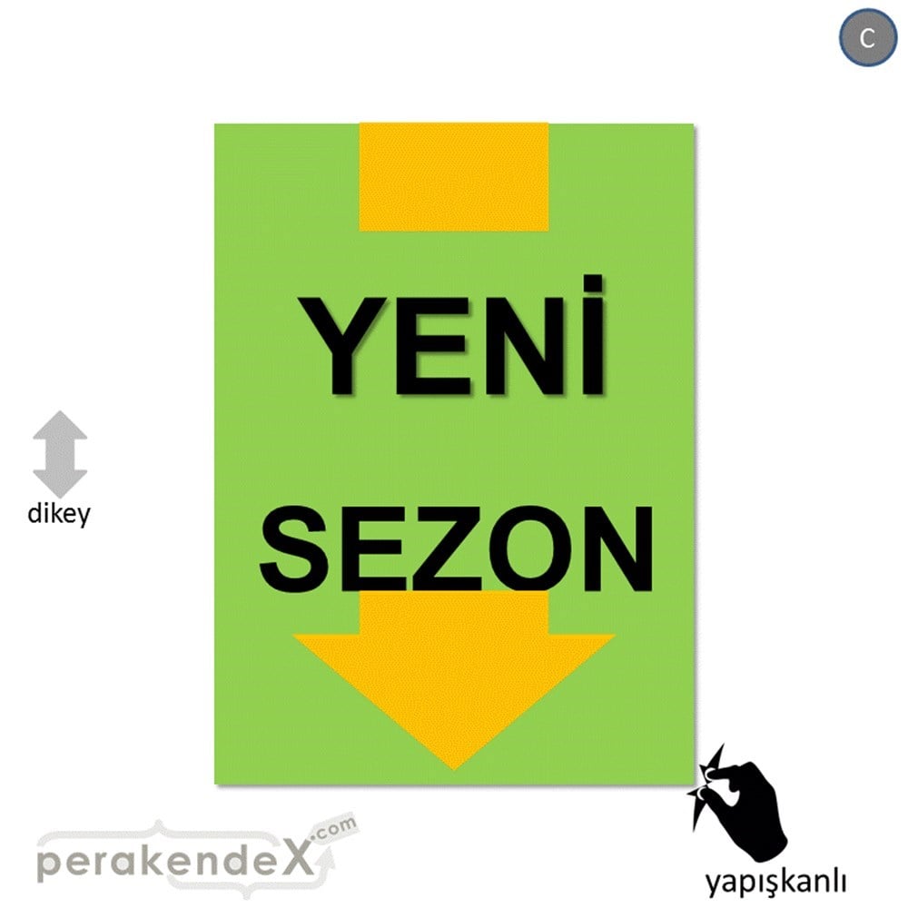 yeni sezon * CAMA YAPIŞAN FOLYO -dikdörtgen,tek yön baskı