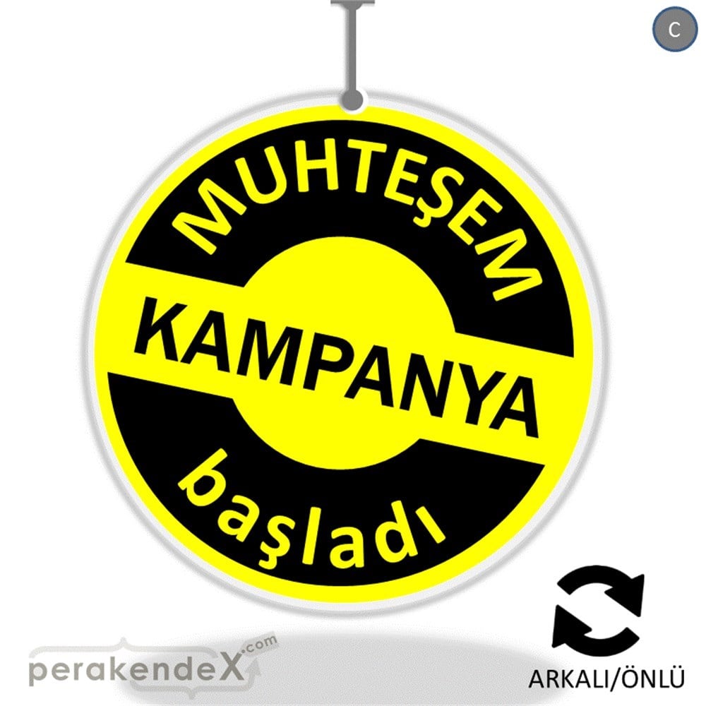 muhteşem kampanya başladı DÖNKARTI -oval,çift yön baskı
