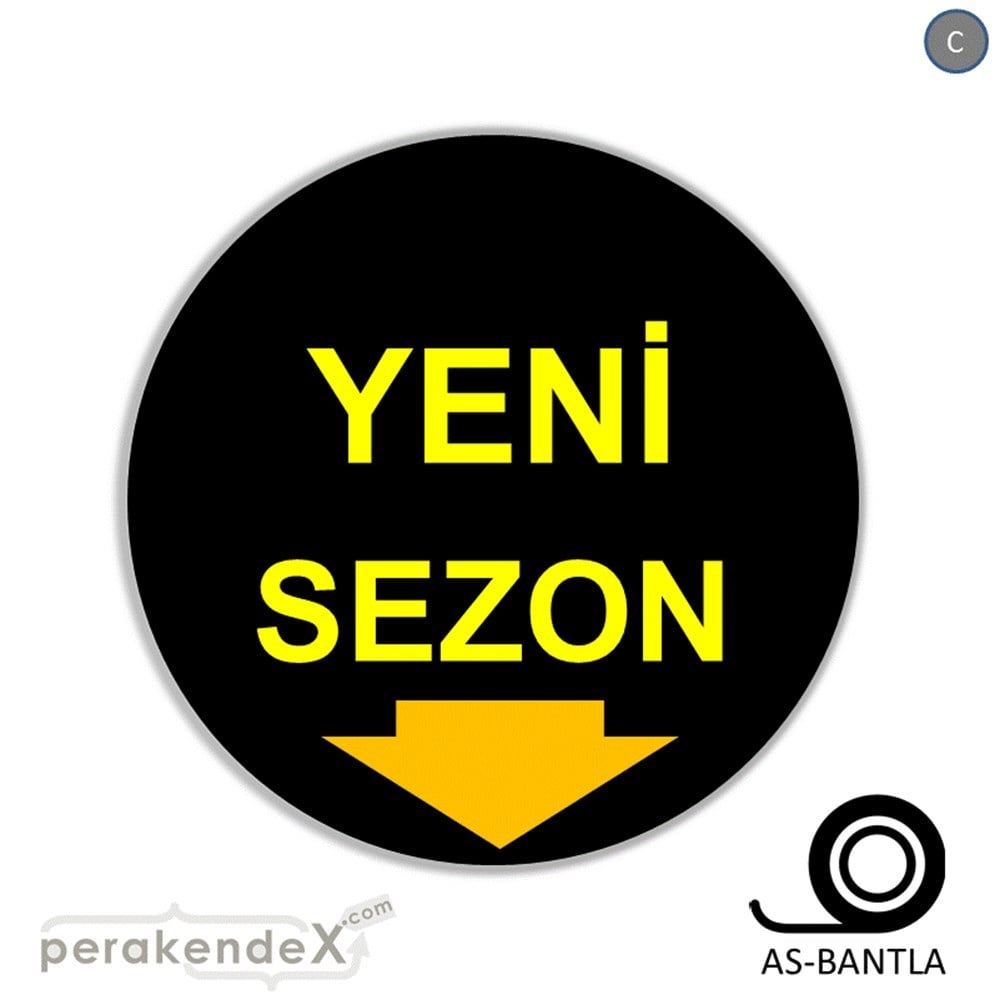 yeni sezon * SERT PLASTİK POSTER -oval,tek yön baskı