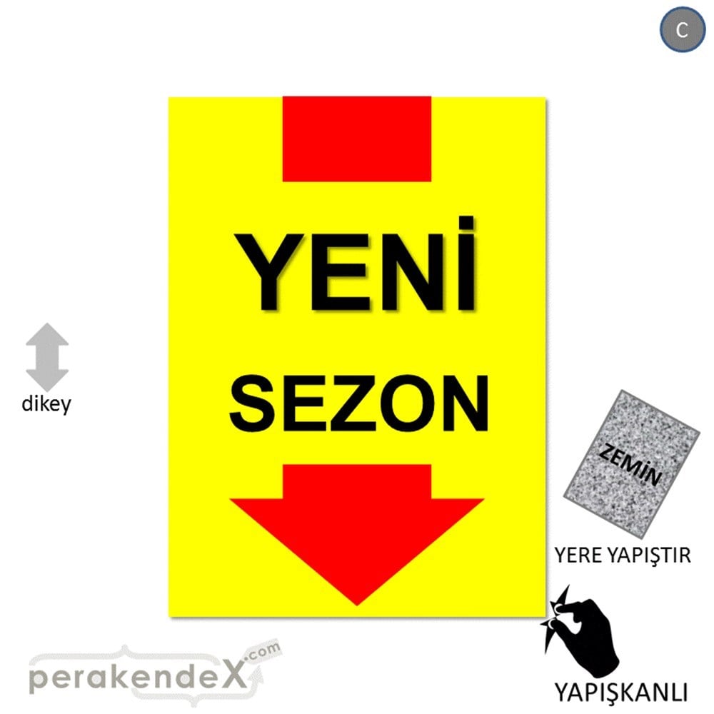 yeni sezon * YER ZEMİNE YAPIŞIR -dikdörtgen,tek yön baskı