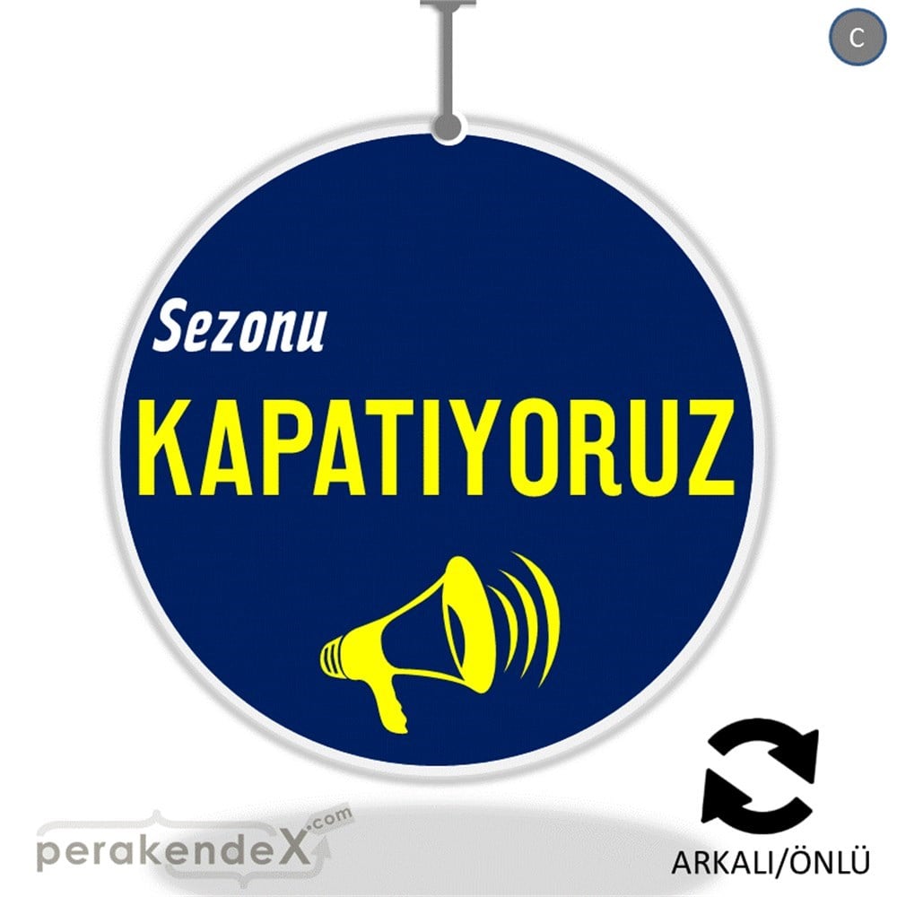 sezonu kapatıyoruz DÖNKARTI -oval,çift yön baskı