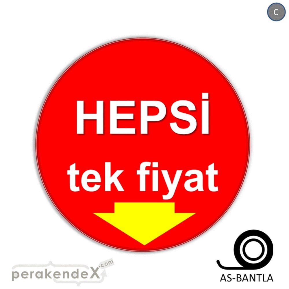 hepsi tek fiyat SERT PLASTİK POSTER -oval,tek yön baskı