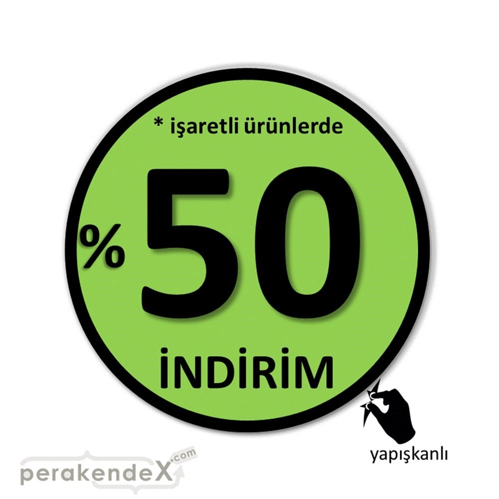yüzde 50 ye varan indirim CAMA YAPIŞAN FOLYO -oval,tek yön baskı
