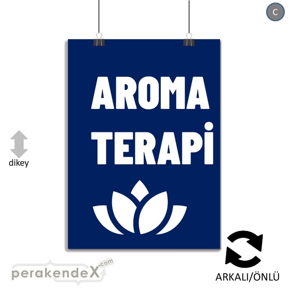 Aroma Terapi Ürünleri SERT PLASTİK POSTER,  AFİŞ -dikdörtgen,çift yön baskısert plastik poster,  afiş