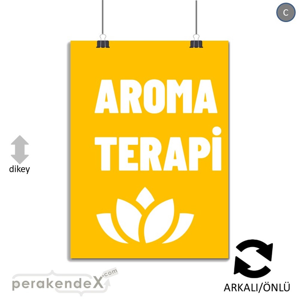 Aroma Terapi Ürünleri SERT PLASTİK POSTER,  AFİŞ -dikdörtgen,çift yön baskısert plastik poster,  afiş