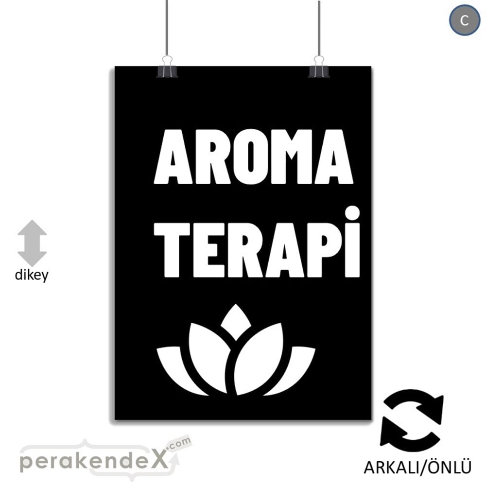 Aroma Terapi Ürünleri SERT PLASTİK POSTER,  AFİŞ -dikdörtgen,çift yön baskısert plastik poster,  afiş