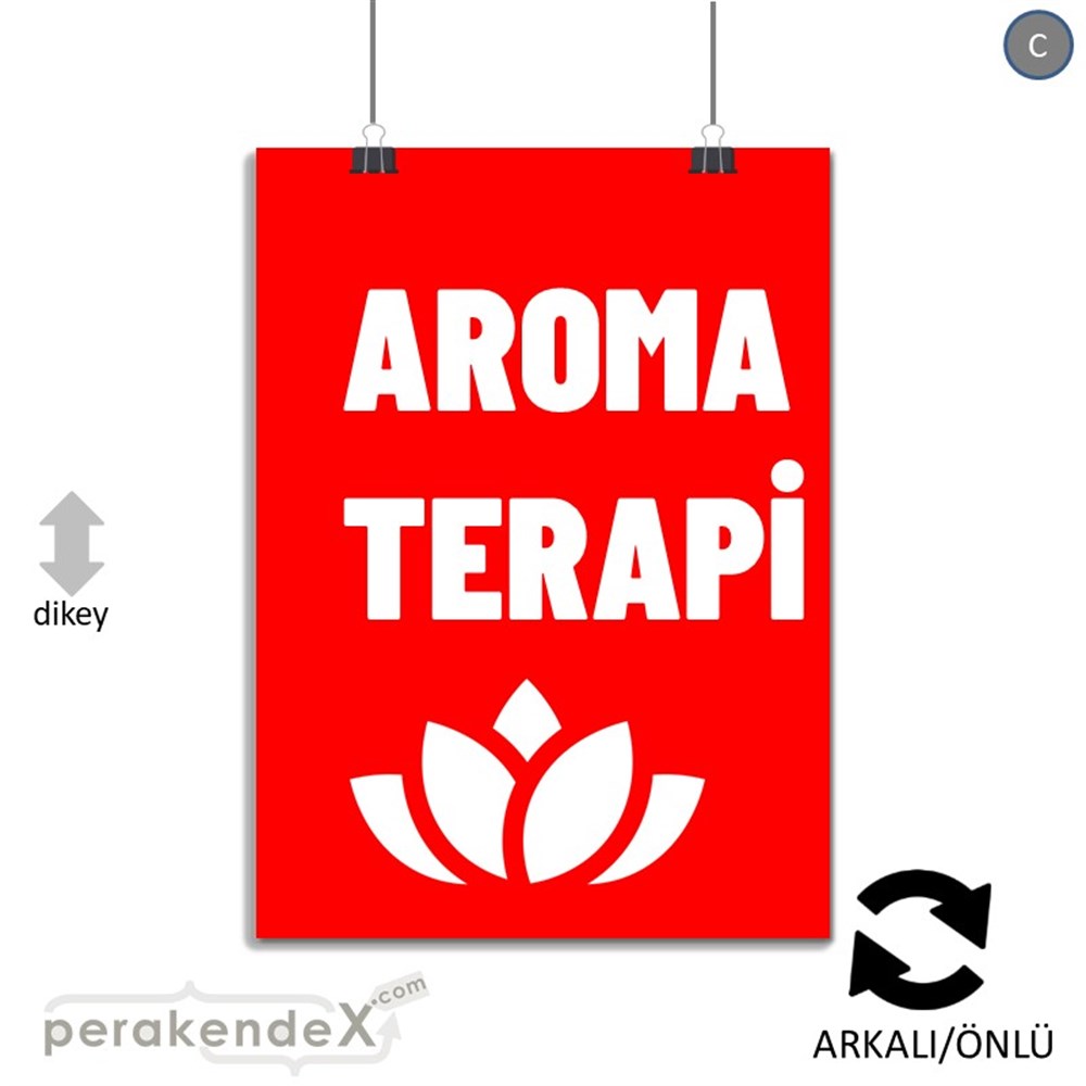 Aroma Terapi Ürünleri SERT PLASTİK POSTER,  AFİŞ -dikdörtgen,çift yön baskısert plastik poster,  afiş