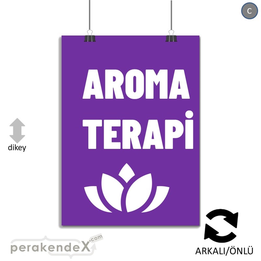 Aroma Terapi Ürünleri SERT PLASTİK POSTER,  AFİŞ -dikdörtgen,çift yön baskısert plastik poster,  afiş