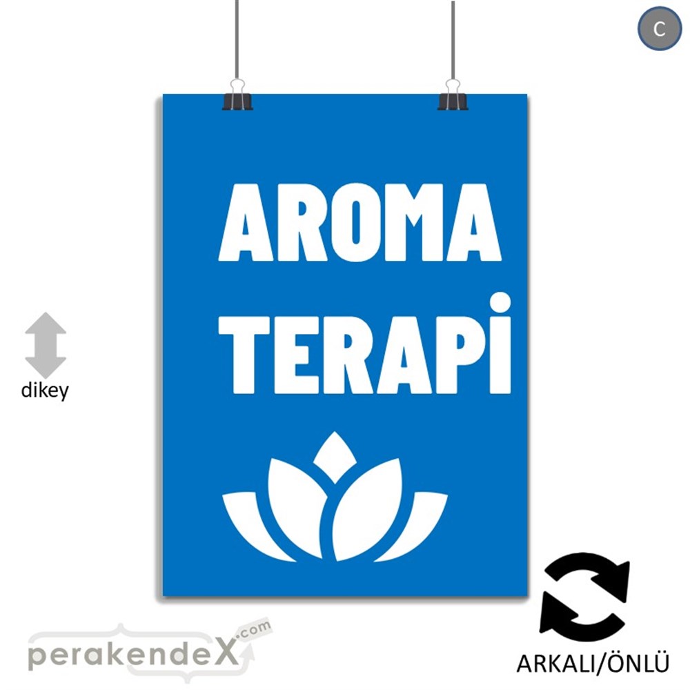 Aroma Terapi Ürünleri SERT PLASTİK POSTER,  AFİŞ -dikdörtgen,çift yön baskısert plastik poster,  afiş