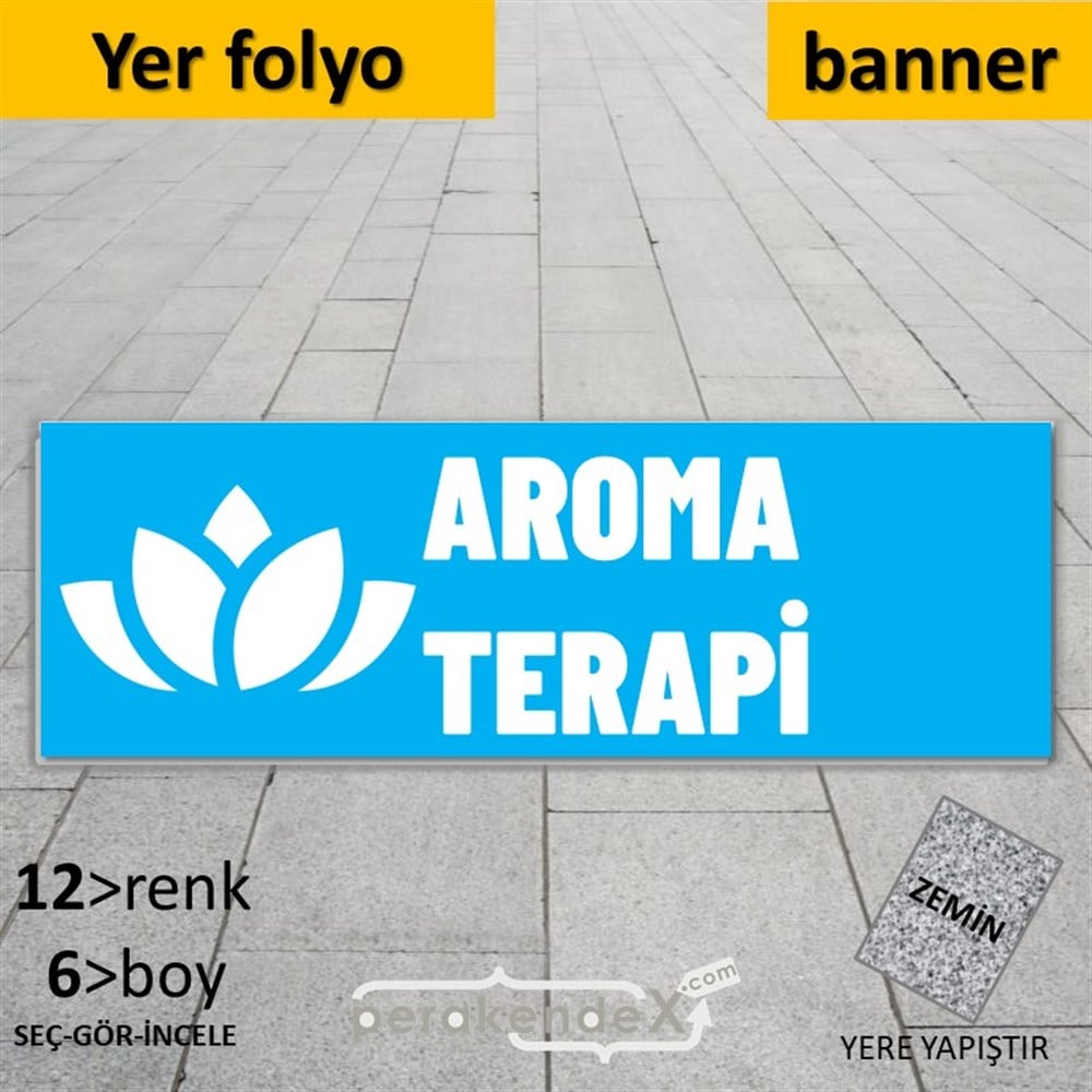 Aroma Terapi Ürünleri YER - ZEMİN FOLYO,  VİNİL (BANNER) -dikdörtgen,tek yön baskıyer - zemin folyo,  vinil