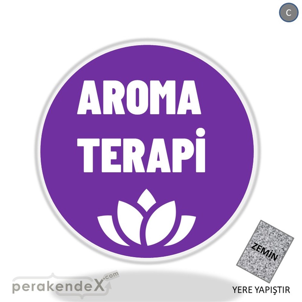 Aroma Terapi Ürünleri YER - ZEMİN FOLYO,  VİNİL -oval,tek yön baskıyer - zemin folyo,  vinil