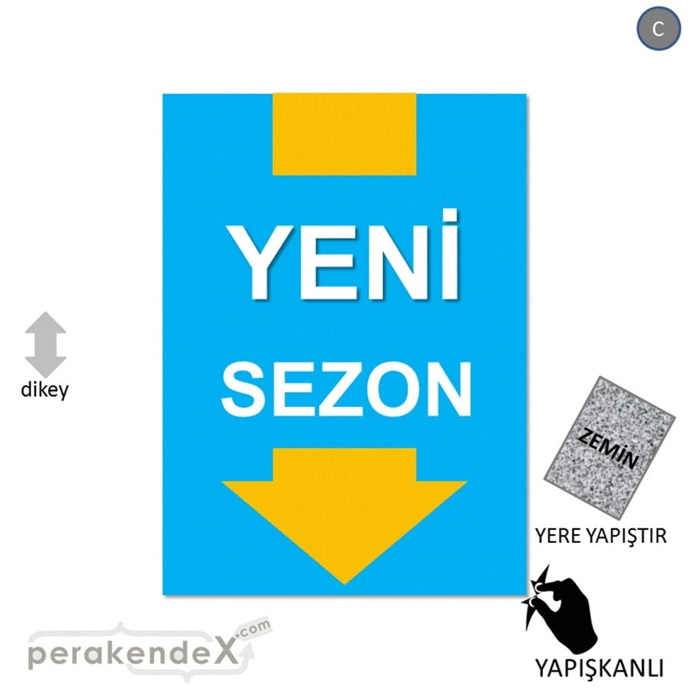 yeni sezon * YER ZEMİNE YAPIŞIR -dikdörtgen,tek yön baskı