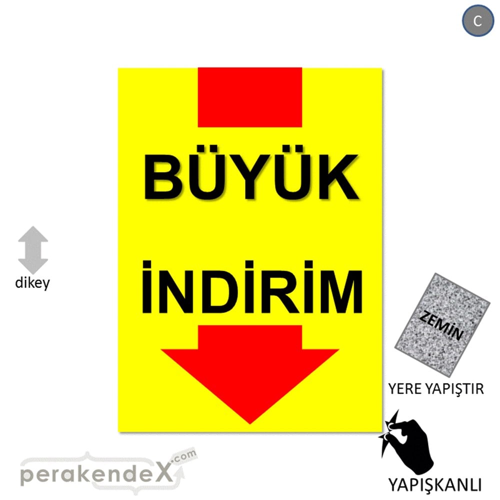 büyük indirim YER ZEMİNE YAPIŞIR -dikdörtgen,tek yön baskı