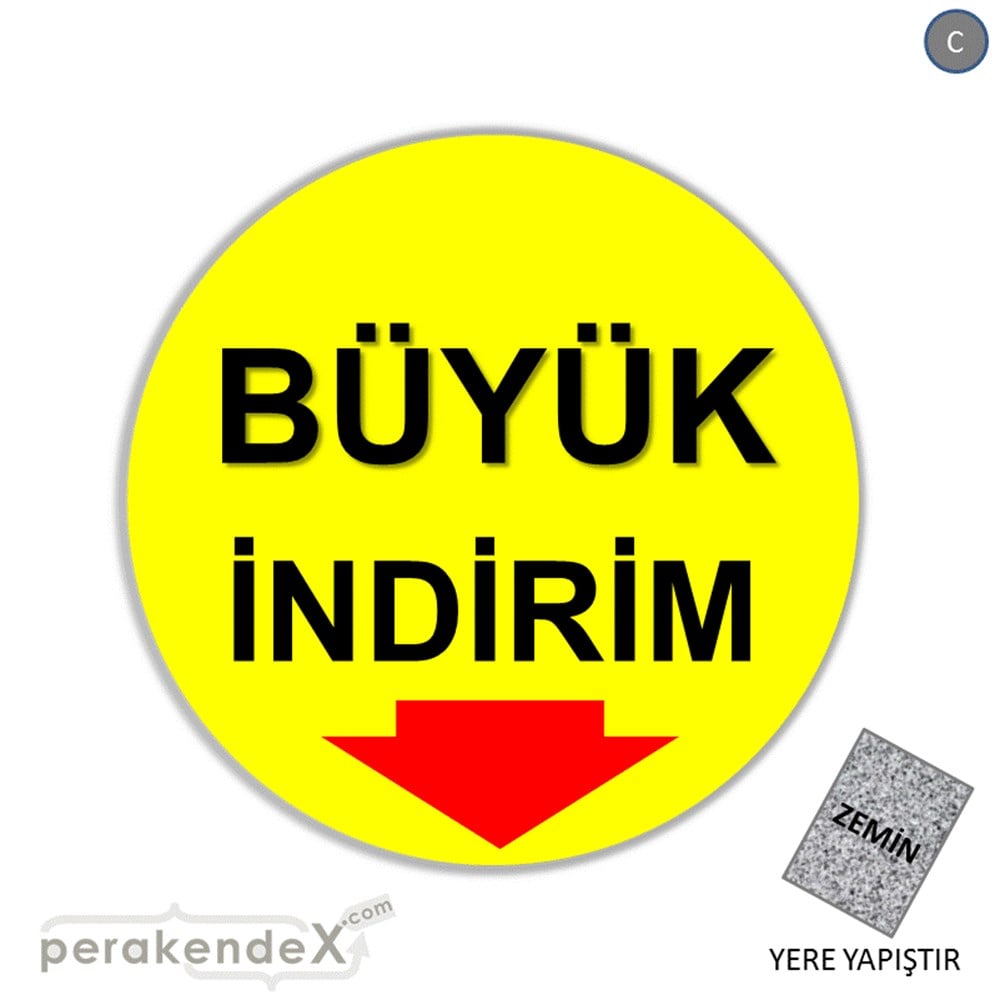 büyük indirim YER ZEMİNE YAPIŞIR -oval,tek yön baskı