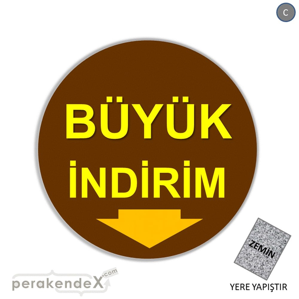 büyük indirim YER ZEMİNE YAPIŞIR -oval,tek yön baskı