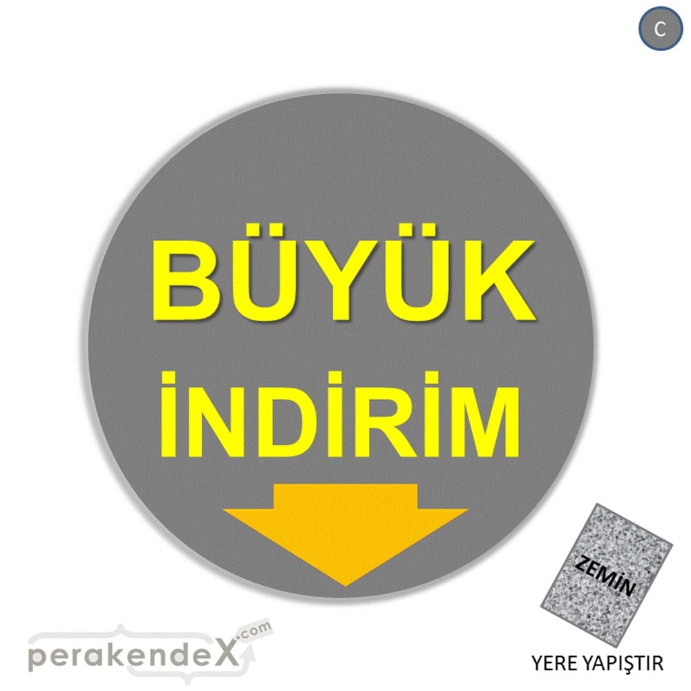 büyük indirim YER ZEMİNE YAPIŞIR -oval,tek yön baskı