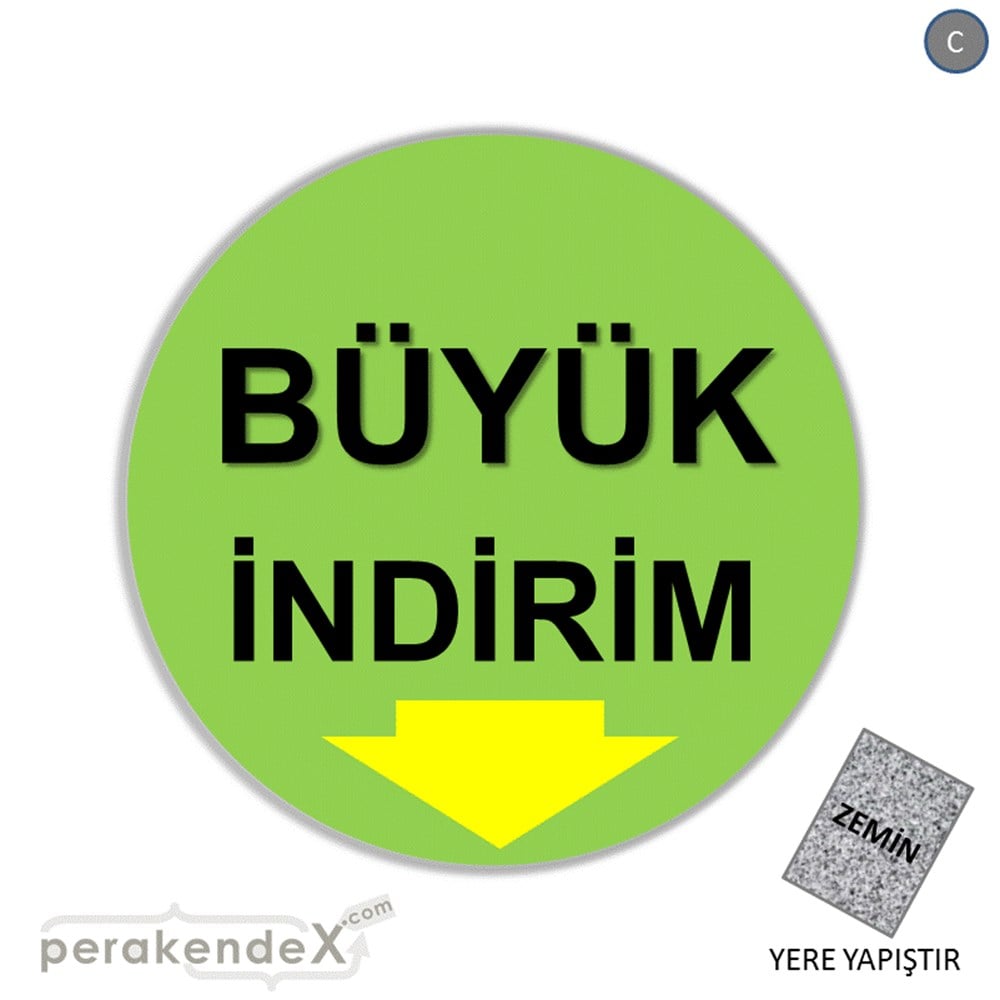 büyük indirim YER ZEMİNE YAPIŞIR -oval,tek yön baskı