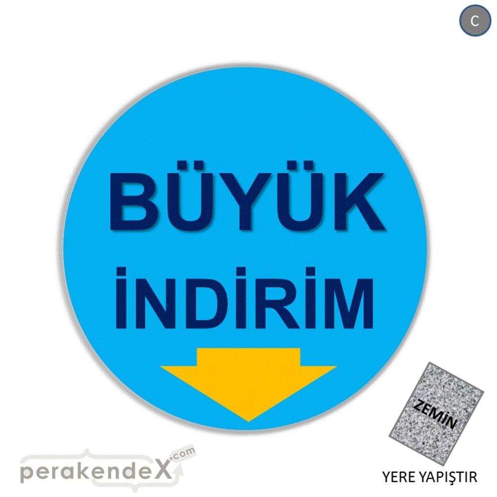 büyük indirim YER ZEMİNE YAPIŞIR -oval,tek yön baskı