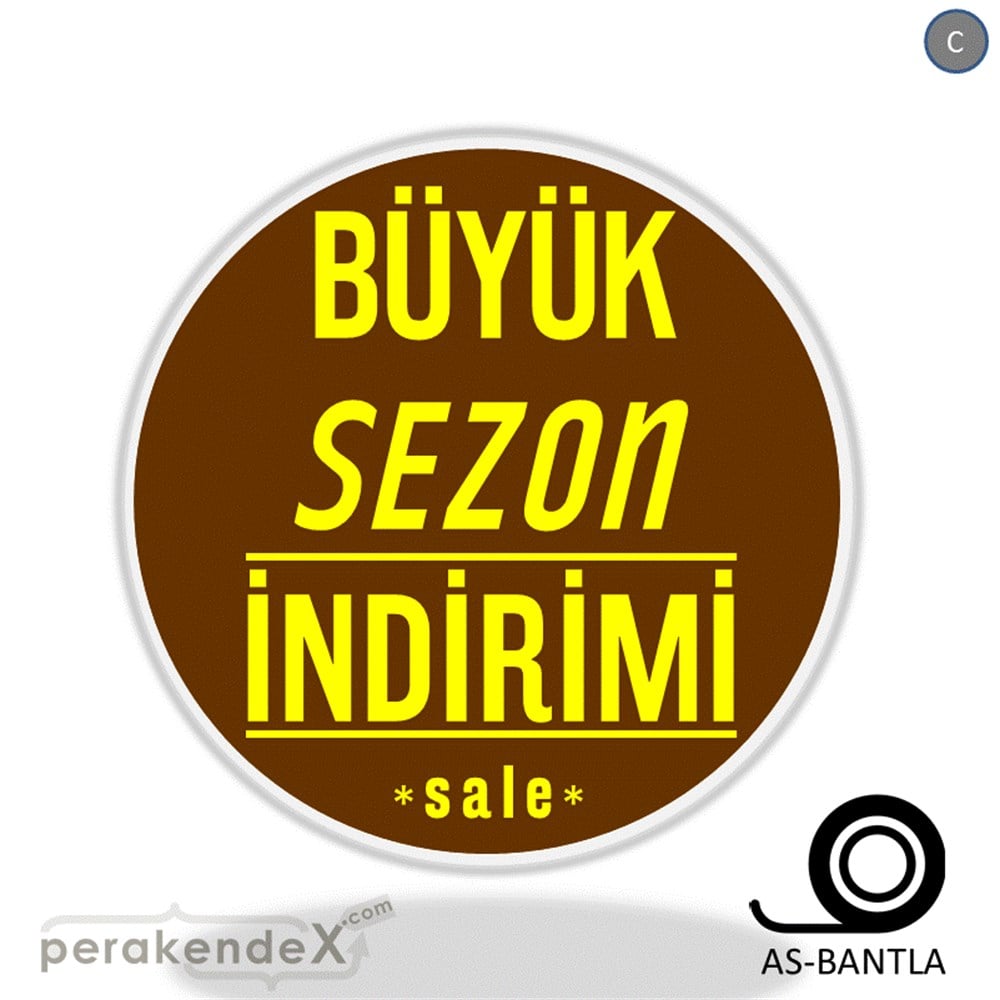 büyük sezon indirimi >sale SERT PLASTİK POSTER -oval,tek yön baskı