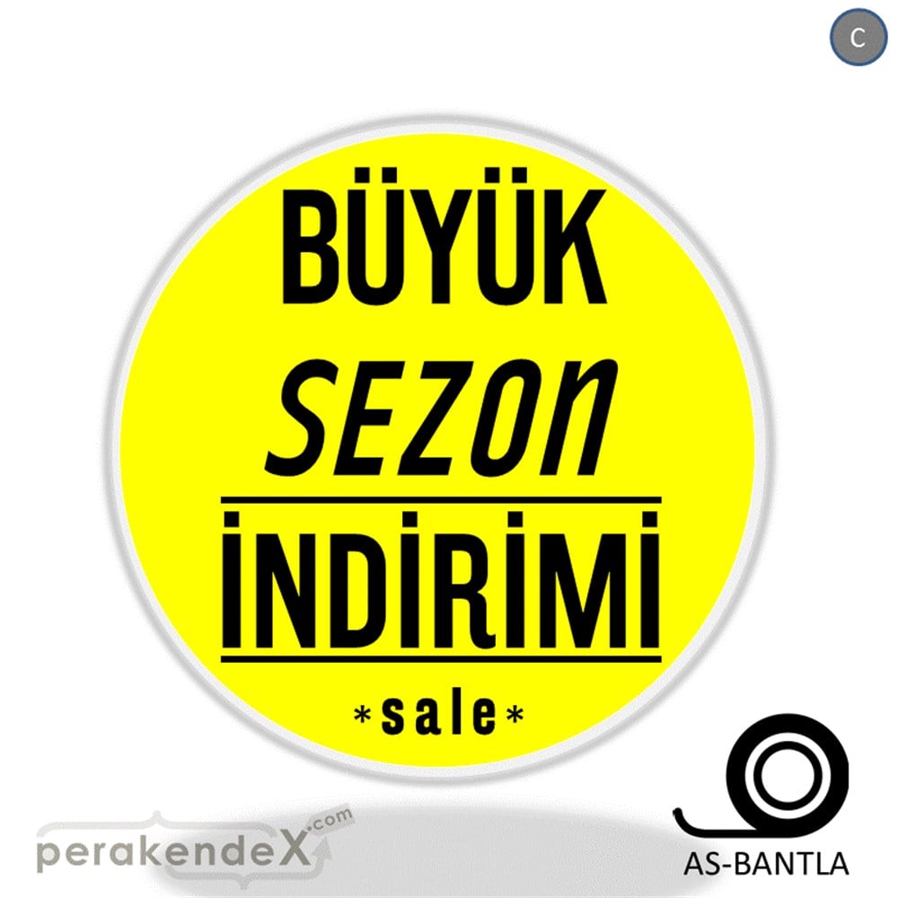 büyük sezon indirimi >sale SERT PLASTİK POSTER -oval,tek yön baskı