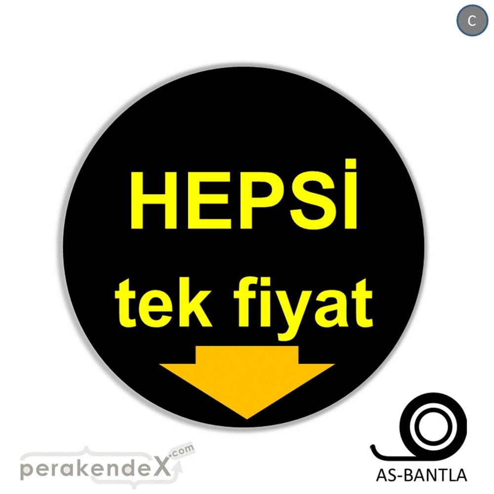 hepsi tek fiyat SERT PLASTİK POSTER -oval,tek yön baskı