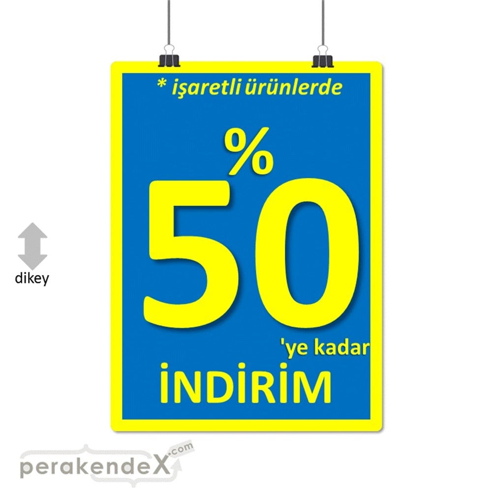 yüzde 50 ye varan indirim SERT PLASTİK POSTER -dikdörtgen,tek yön baskı