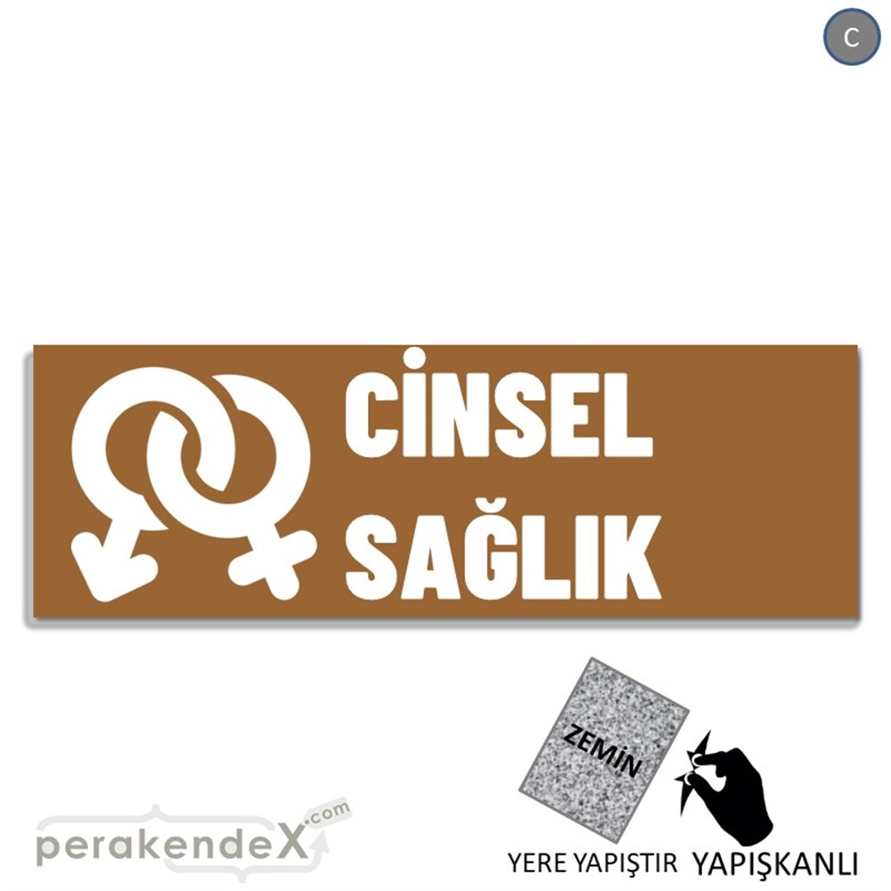 Cinsel Sağlık Ürün Çeşitleri YER - ZEMİN FOLYO,  VİNİL (BANNER) -dikdörtgen,tek yön baskıyer - zemin folyo,  vinil