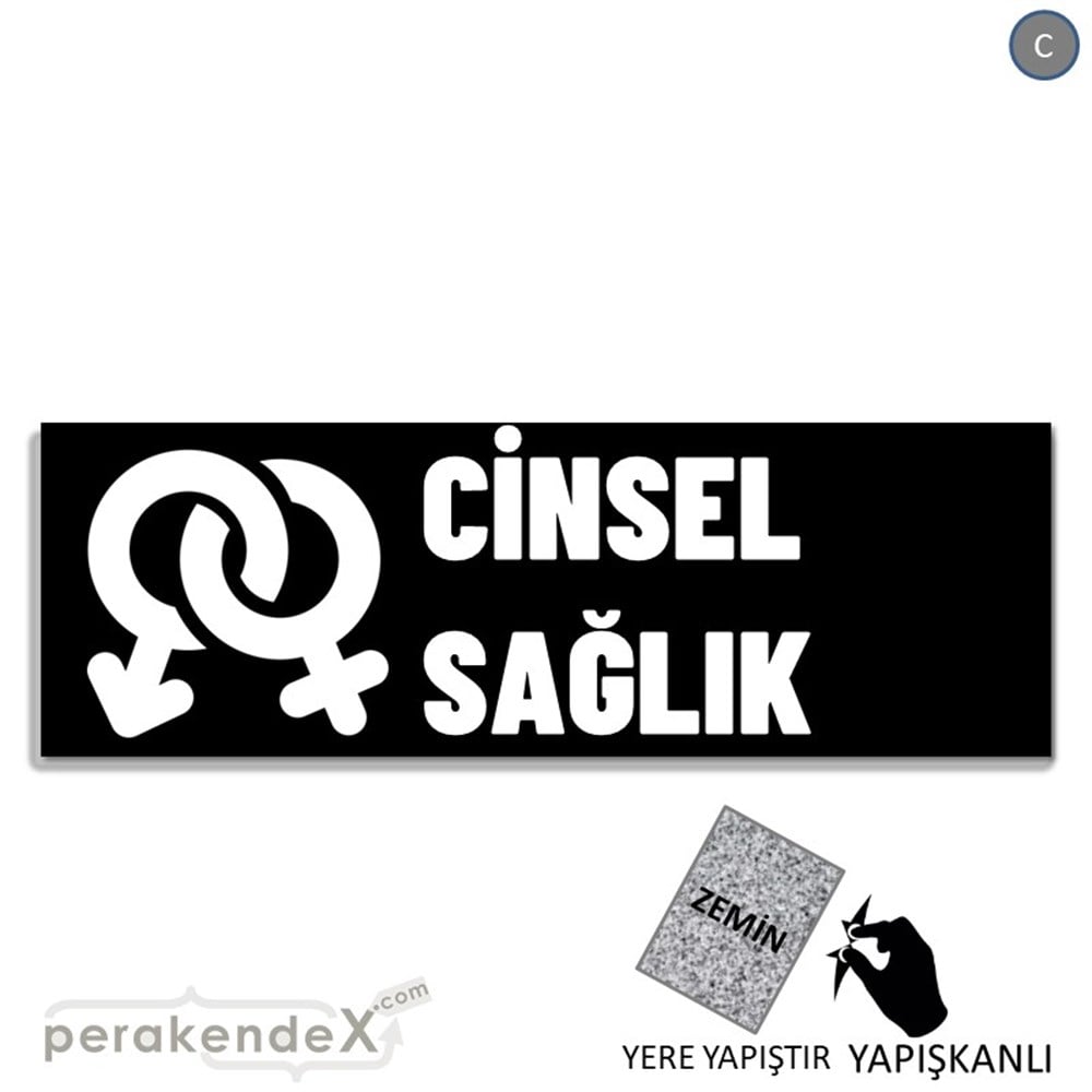 Cinsel Sağlık Ürün Çeşitleri YER - ZEMİN FOLYO,  VİNİL (BANNER) -dikdörtgen,tek yön baskıyer - zemin folyo,  vinil