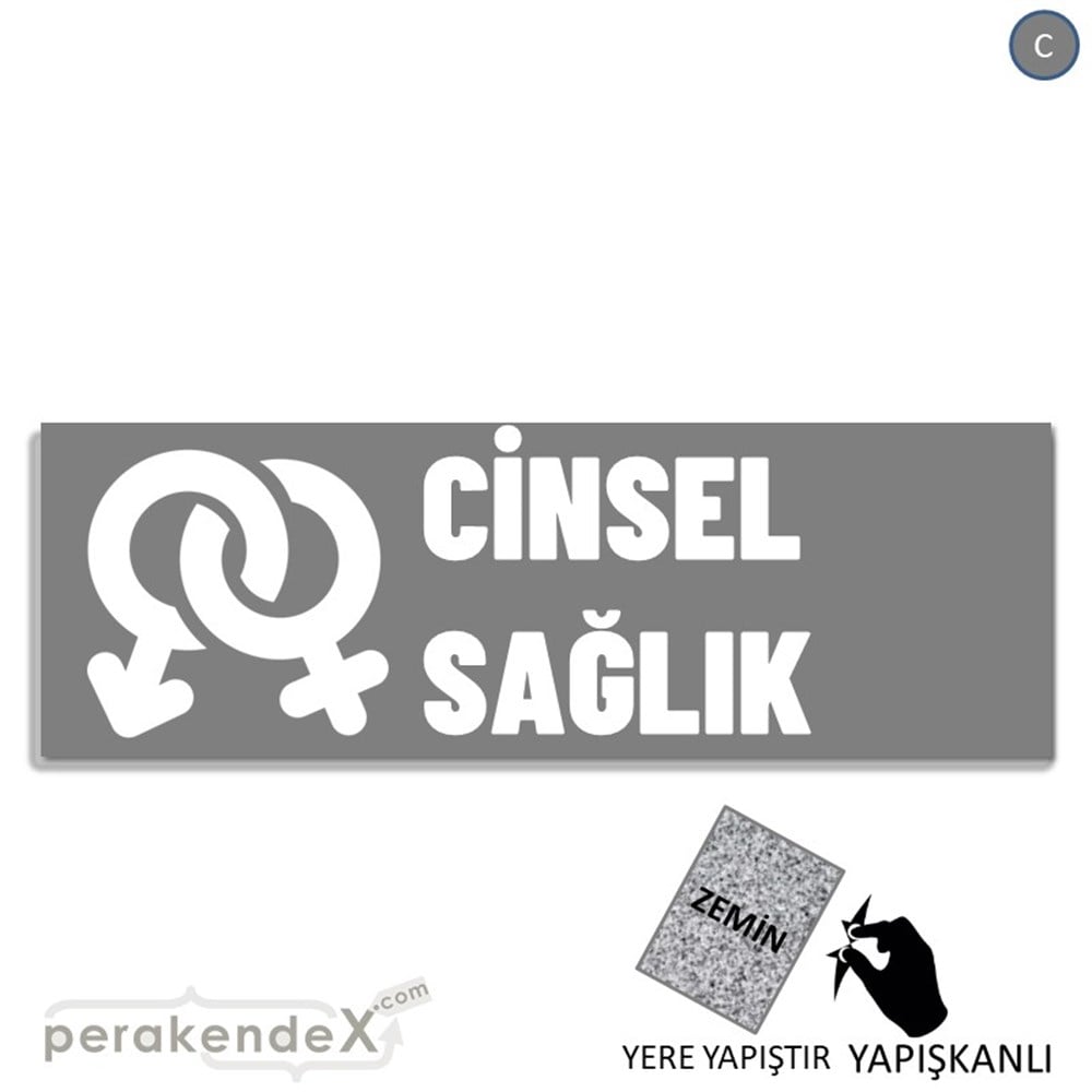 Cinsel Sağlık Ürün Çeşitleri YER - ZEMİN FOLYO,  VİNİL (BANNER) -dikdörtgen,tek yön baskıyer - zemin folyo,  vinil