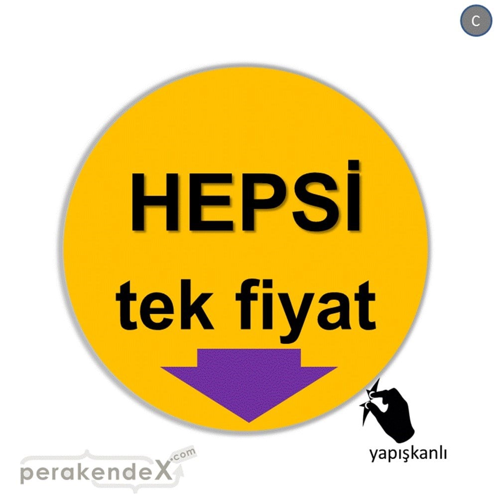 hepsi tek fiyat CAMA YAPIŞAN FOLYO -oval,tek yön baskı