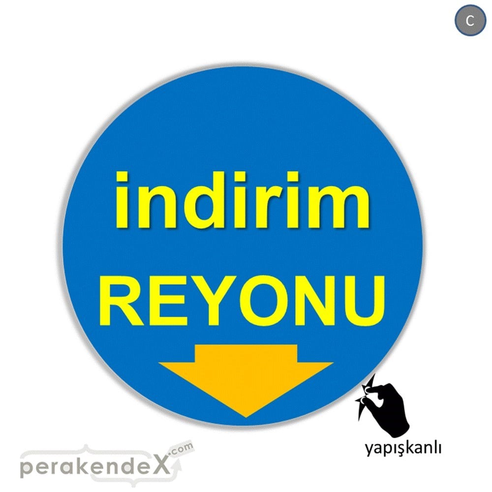 indirim reyonu CAMA YAPIŞAN FOLYO -oval,tek yön baskı
