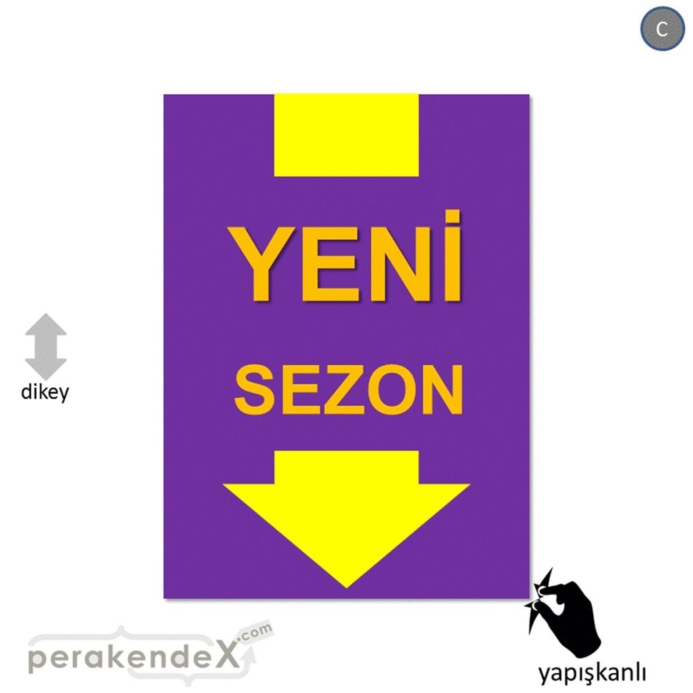 yeni sezon * CAMA YAPIŞAN FOLYO -dikdörtgen,tek yön baskı