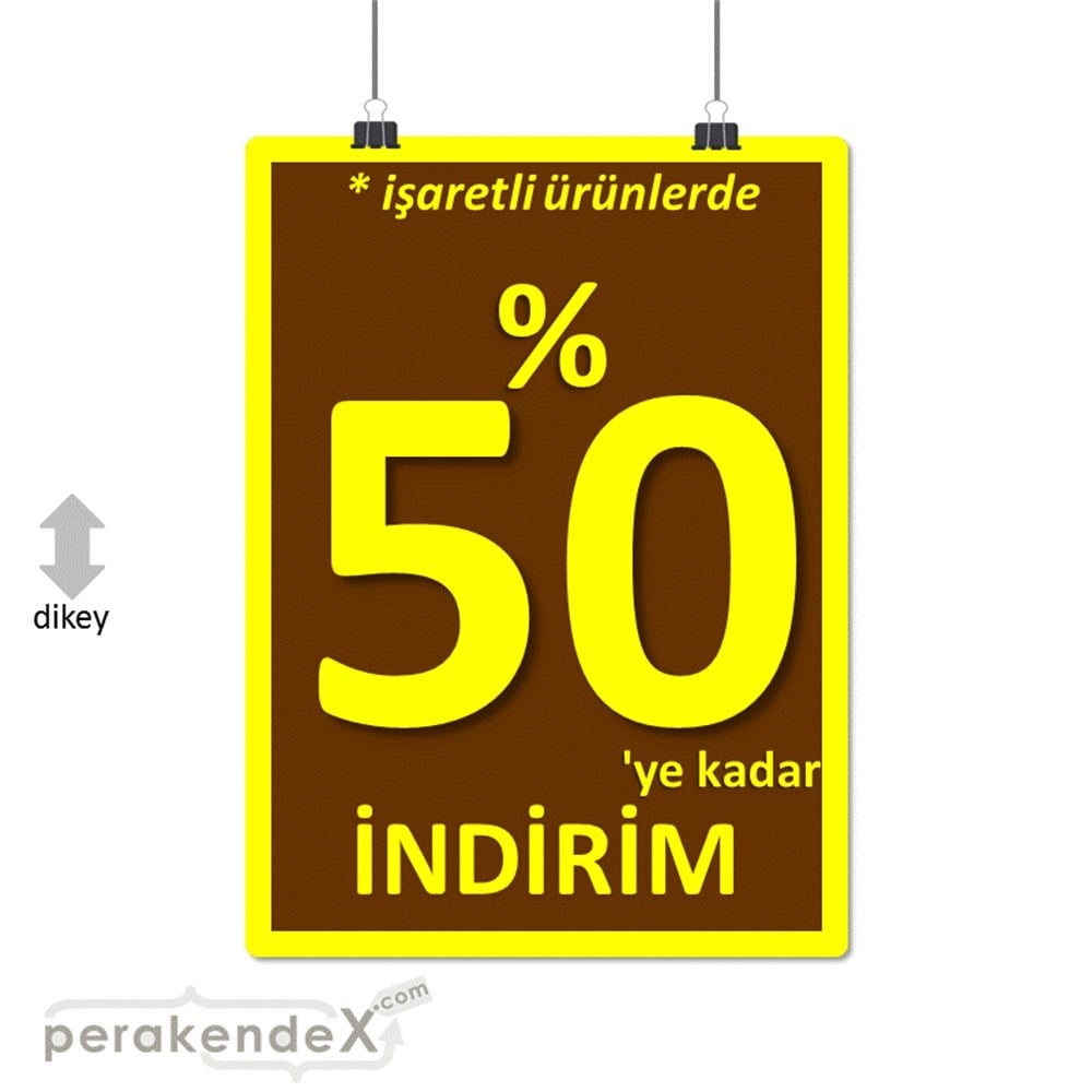 yüzde 50 ye varan indirim SERT PLASTİK POSTER -dikdörtgen,tek yön baskı