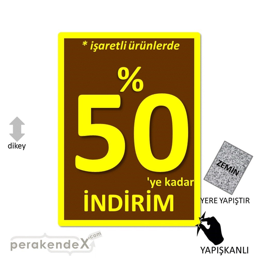 yüzde 50 ye varan indirim YER ZEMİNE YAPIŞIR -dikdörtgen,tek yön baskı