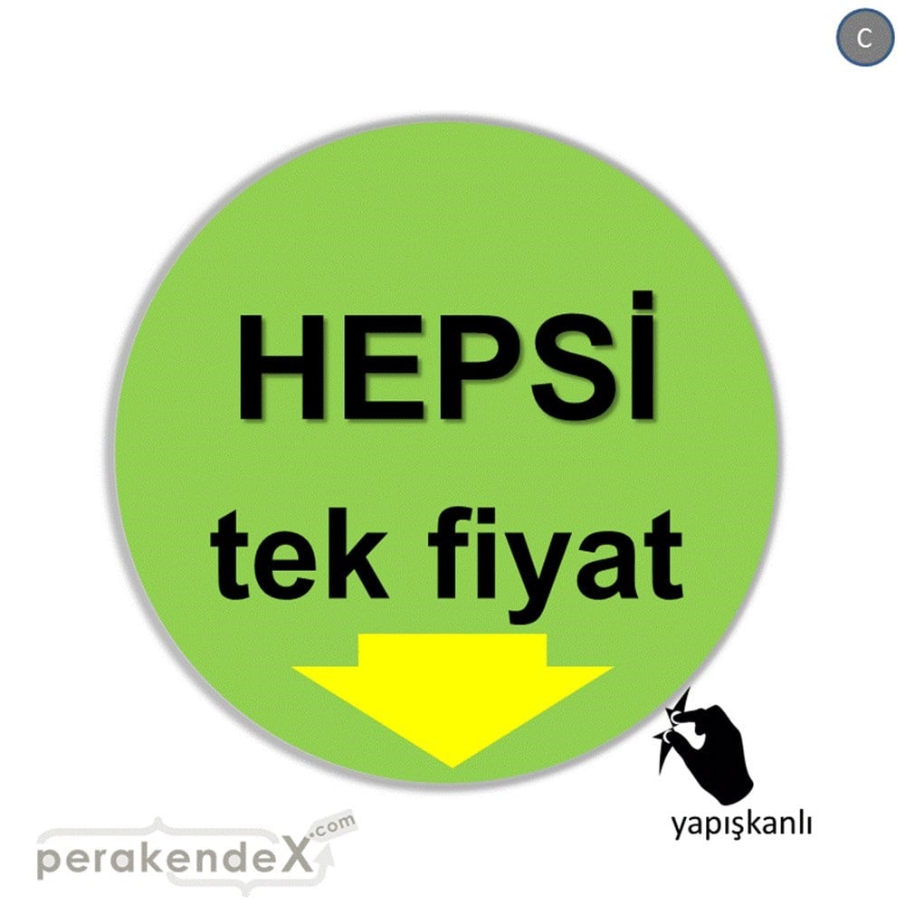 hepsi tek fiyat CAMA YAPIŞAN FOLYO -oval,tek yön baskı